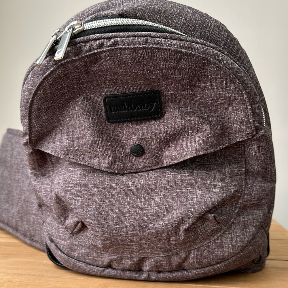 Tushbaby Hip Carrier- Tushbaby Lite- Charcoal